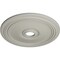 Ekena Millwork Diane Ceiling Medallion (Fits Canopies up to 6 1/4"), 24"OD x 3 5/8"ID x 1 1/4"P, Pot of Cream CM24DIPCF - alternate 3